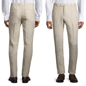 Isaia Linen Pants (EU Size 52 / Fits Like US 32)
